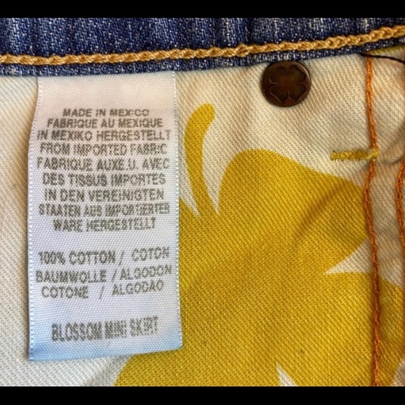 Lucky Brand Blossom Mini Skirt - Picture 6 of 7